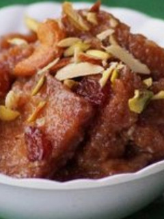 டபுள் கா மேத்தா (ஹைதெராபாத் மெயின் டெஸெர்ட்) (Double ka metha recipe in tamil) செய்முறை முக்கிய புகைப்படம்