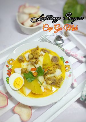 Gambar Lontong Sayur Cap Go Meh