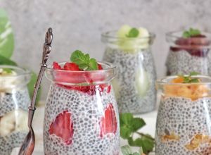 Foto resep Assorted Chiaseed Pudding, hanya 3 bahan