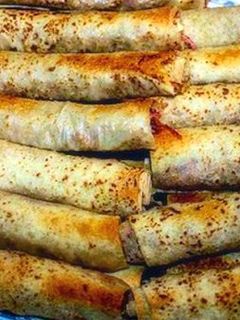 صورة لوصفة رولات المسخن بصدور الدجاج