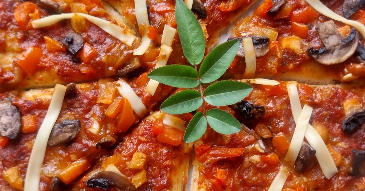 Pizza Kornet Jamur pedas ⭐️⭐️⭐️