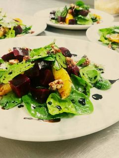 A picture of Beetroot salad.