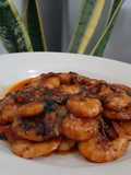 Udang saus asam padas