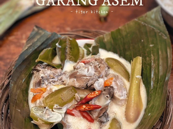 Langkah Gampang Membuat Resep Garang Asem Ayam Kampung ala Tiger Kitchen yang Lezat Sekali Anti Ribet, Lezat