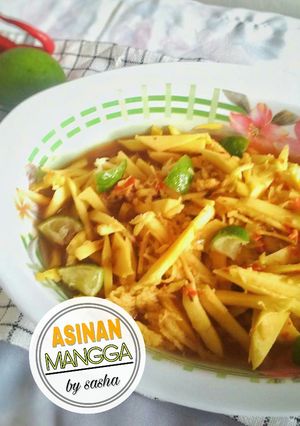 Foto resep Asinan/rujak mangga mengkal