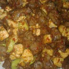 A picture of Sambal Ati Ampela.