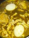 Soto ayam telur kol bumbu instan