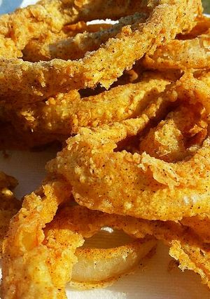 A picture of Southwestern Onion Rings.
