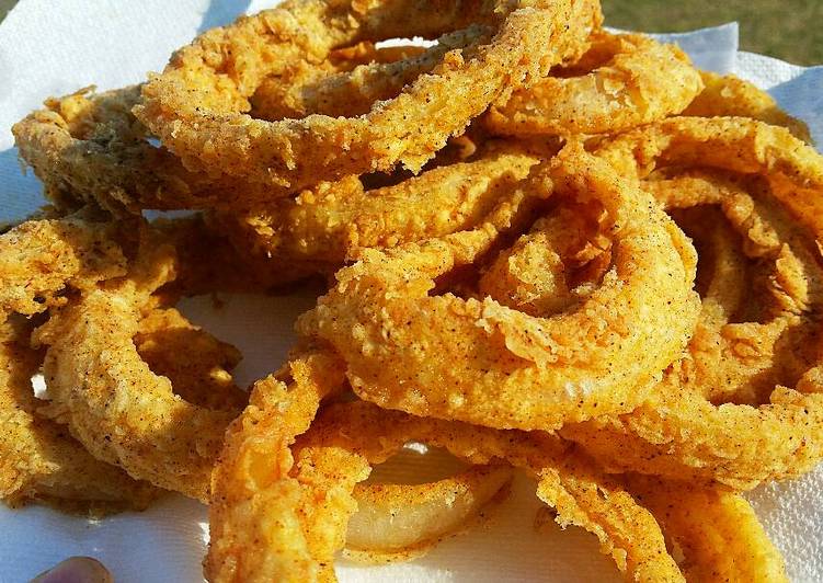 Recipe of Quick Southwestern Onion Rings