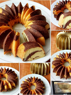 Foto resep Marmer Cake Putih Telur