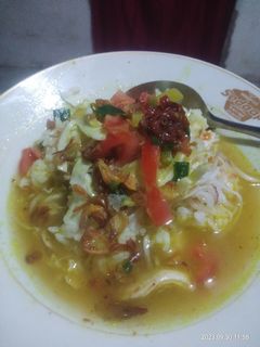 Foto resep Soto ayam kuah kuning