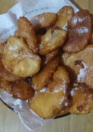 Una foto de Buñuelos de manzana