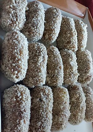 A picture of Resha kabab(frozen).