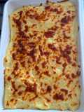 Escondidinho de carne picada de peru