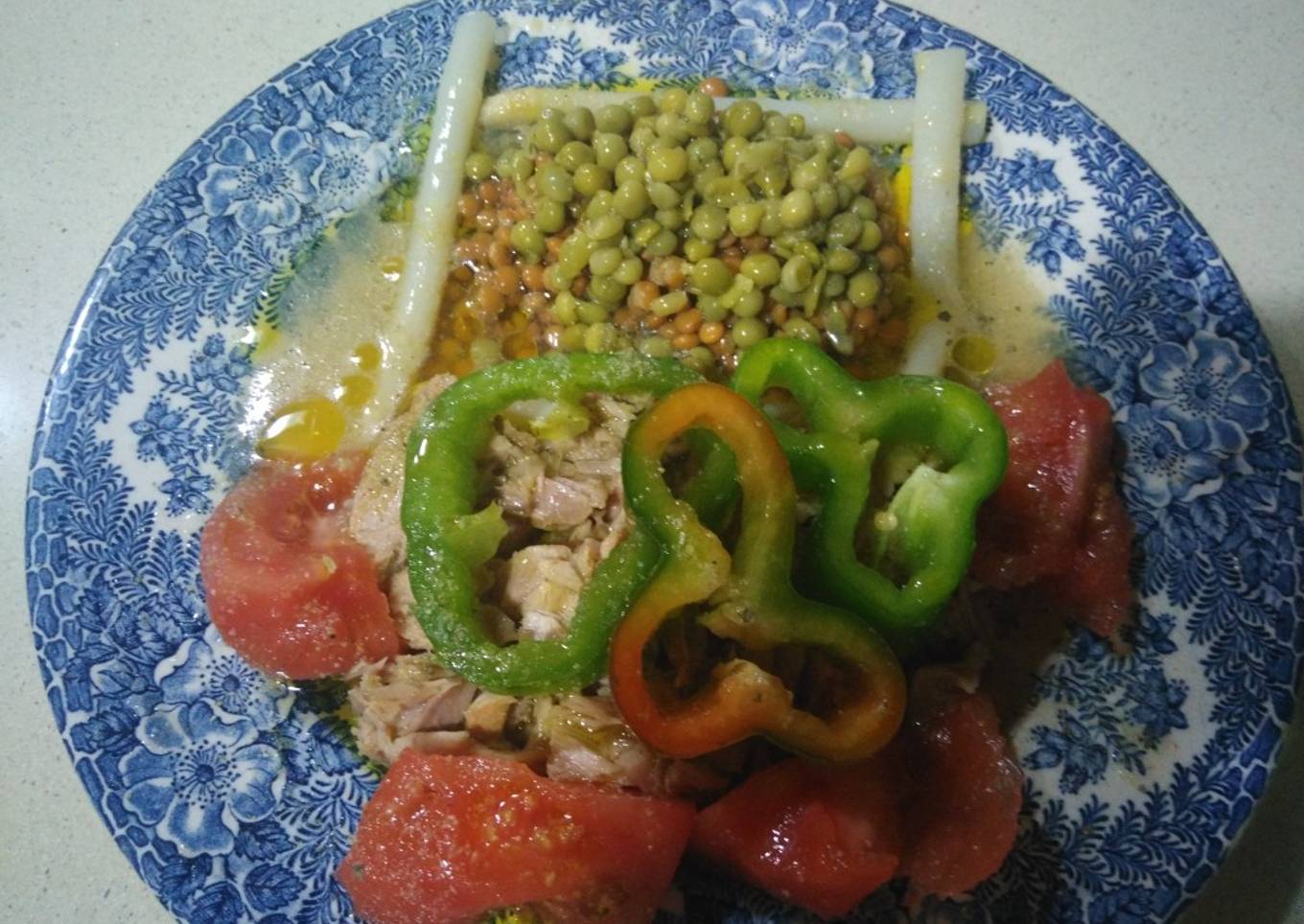 Ensalada de lentejas
