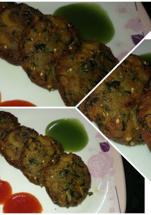 A picture of Potato cutlet.