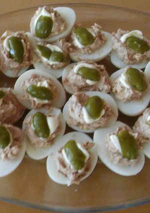 Una foto de Huevos rellenos!
