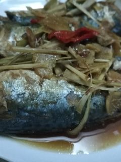 Hình của món Cá bạc má sốt mắm ớt.