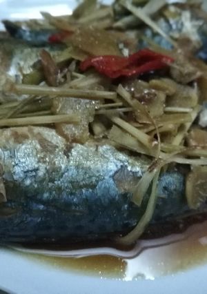 Hình của món Cá bạc má sốt mắm ớt.