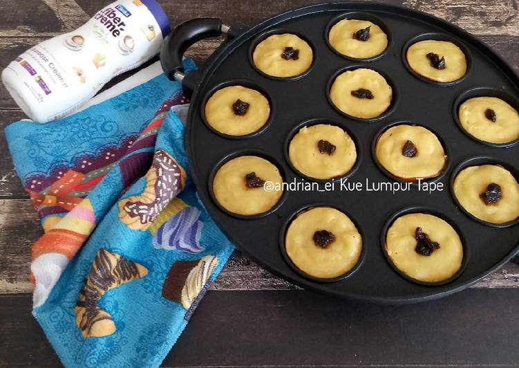 Resep Kue Lumpur Tape | Cara Bikin Kue Lumpur Tape Yang Enak Banget