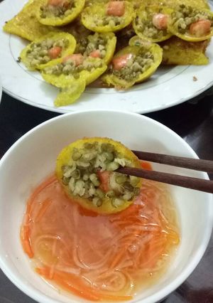 Hình của món Bánh khọt miền tây.