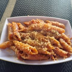 A picture of One pot pasta recipe.