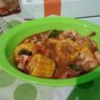 Cumi udang jagung asam manis pedas