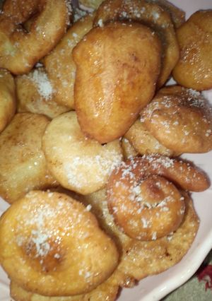 صورة لوصفة زلابية مقليه
