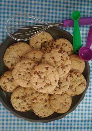 Una foto de Galletas con chispas de chocolate