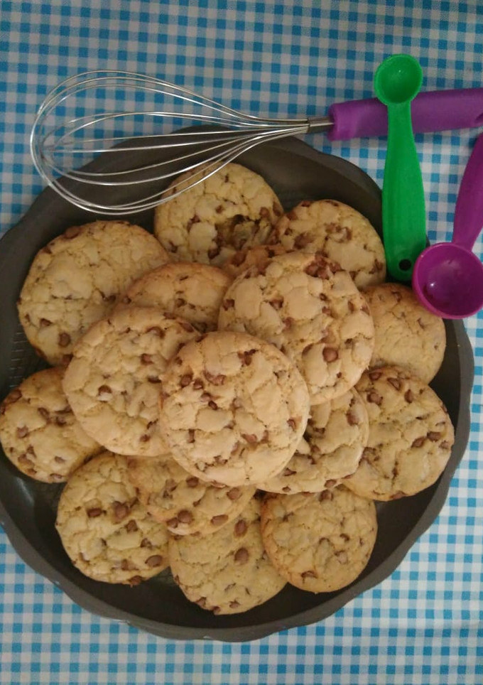 Una foto de Galletas con chispas de chocolate