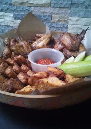 Foto resep Ayam, tahu, tempe bacem 3 in 1