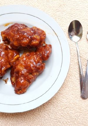 Foto resep Fire chicken / ayam ala2 richesee f