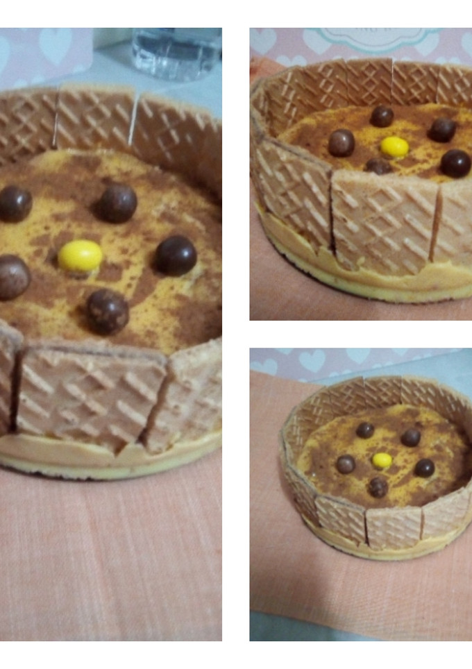 Una foto de Tarta de barquillos