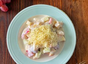 Foto resep Salad buah yoghurt