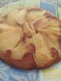 Mini torta saludable de manzana y avena, light, rápida, sin horno