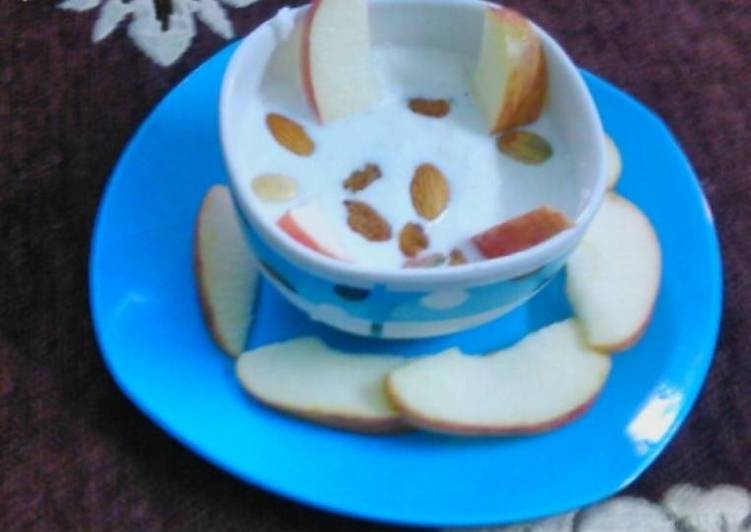 Simple Way to Prepare Quick Apple Kheer