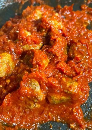 Foto resep MPASI 12 bulan - Meatball saus tomat