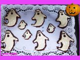 Recetas fáciles para Halloween, fantasmas de chocolate