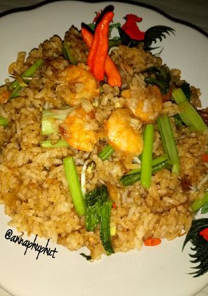 Foto resep Nasgor seafood simple
