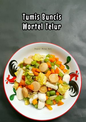 Foto resep 405. Tumis Buncis Wortel Telur