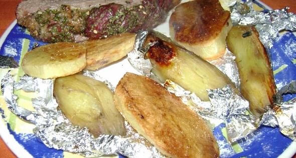 Como hacer Carne Al Horno Con Papas Y Batatas | Cocinar en casa