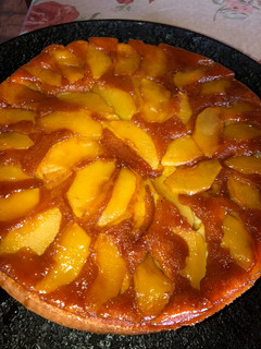 Una foto de Torta invertida de manzanas🍎