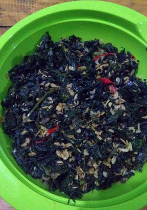 Foto resep Tumis pepaya Jepang + udang rebon