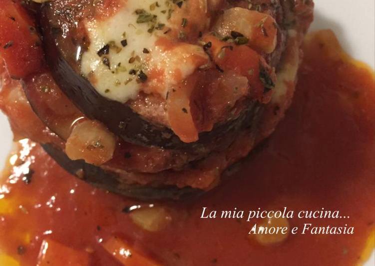 Parmigiana di melanzane monoporzione