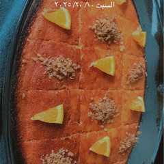 كيكة البرتقال بالسميد-レシピのメイン写真