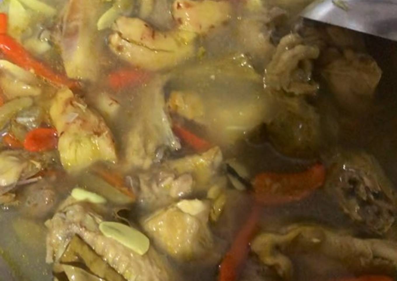 Ayam Garang Asem (Tanpa Santan)