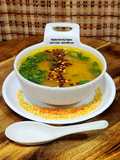Indian Style Dal Shorba - Red & Yellow Lentil Spiced Soup - Mixed Moongdal & Masoordal Shorba