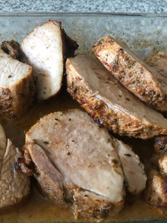 Una foto de Pulpa de pierna de cerdo al horno