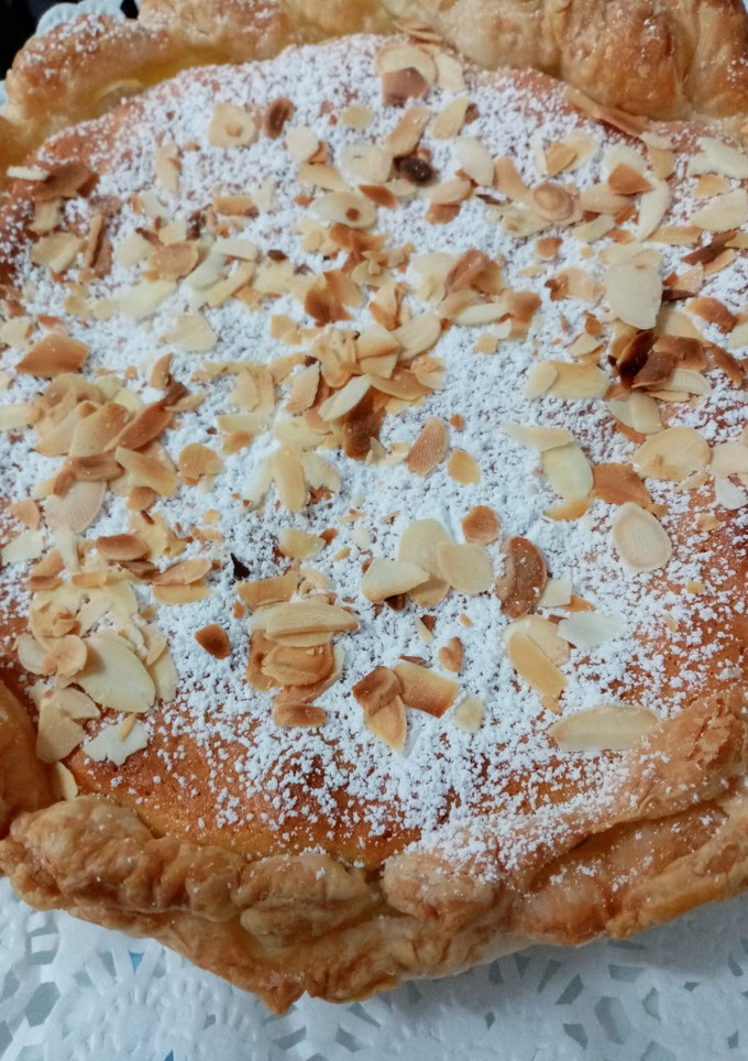 Una foto de Tarta de almendra