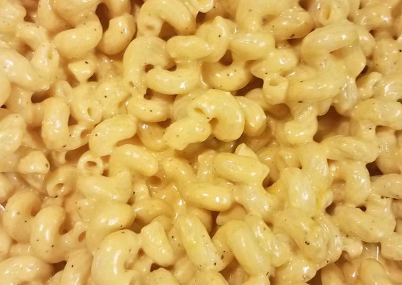 Homemade mac and cheese
